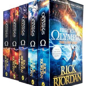 Heroes of Olympus Complete Collection 5 Books Box Set